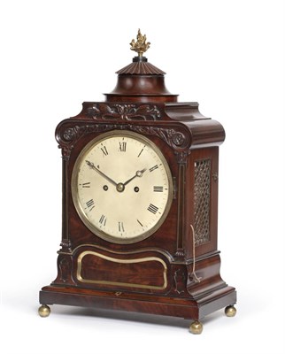 Lot 897 - A Mahogany Striking Table Clock, signed Frodsham, Gracechurch Street, London, circa 1830,...