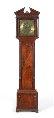 Lot 901 - An Irish Mahogany Eight Day Longcase Clock, signed John Dalrymple, Dublin, circa 1790, broken...