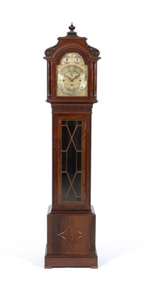 Lot 903 - A Mahogany Chiming Longcase Clock, retailed by W.Batty & Sons Ltd, Manchester, circa 1890,...