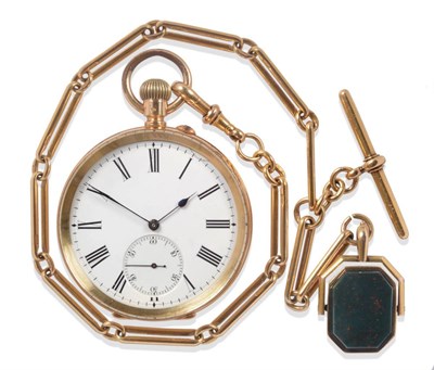 Lot 131 - An Open Faced Keyless Presentation Pocket Watch with Connections to the Grimsby Trawling...