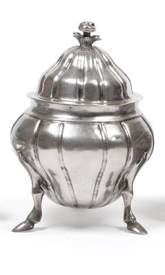 Lot 361 - A Maltese Silver Sugar Bowl and Cover, Malta, Emmanuel de Rohan period, 1775-1797, the inverted...