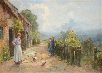 Lot 669 - Ernest Walbourn (1872-1927)  "Near Symonds Yat, Hereford " Signed, oil on canvas, 53.5cm by 74cm