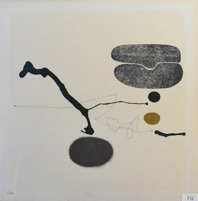 Lot 712 - Victor Pasmore CH, CBE (1908-1998)  "Linear Development 5 " from  "Points of Contact - Linear...