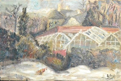 Lot 773 - Leonora Carrington OBE (1917-2011)  "Glasshouses and Vegetable Patches, Hazelwood Hall...