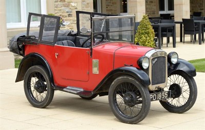 Lot 2015 - 1930 Austin 7 Chummy Registration Number PO 1855 VIN Number 97515 Engine Number M97661 With V5  The