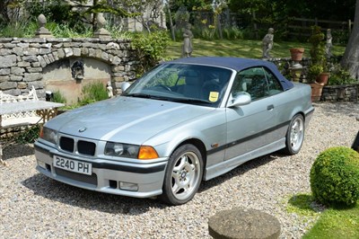 Lot 2018 - 1995 BMW E36 M3 Convertible Registration Number 2240 PH VIN Number WBSBJ92090ES85350 Engine...