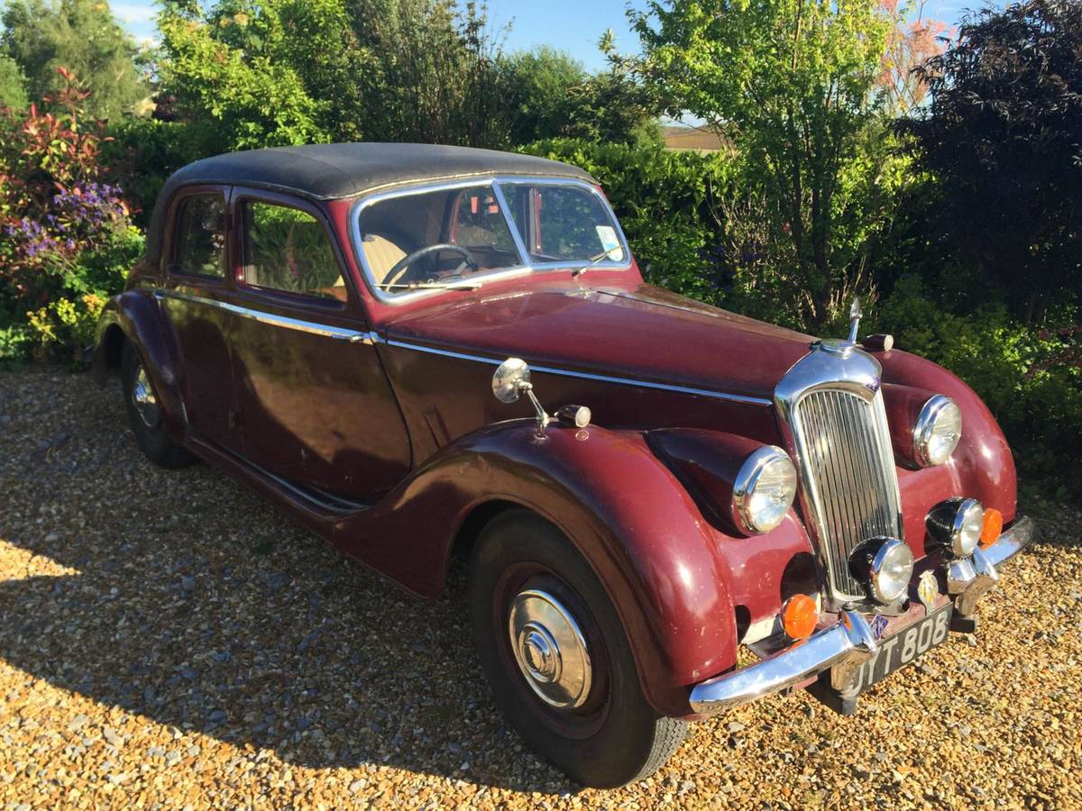 Lot 2025 1948 Riley RMA 1.5 Sports Saloon