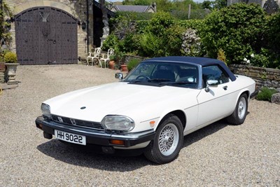 Lot 2031 - 1990 Jaguar XJS V12 Convertible Registration Number HH 9022 With V5 listing one former keeper  Sold