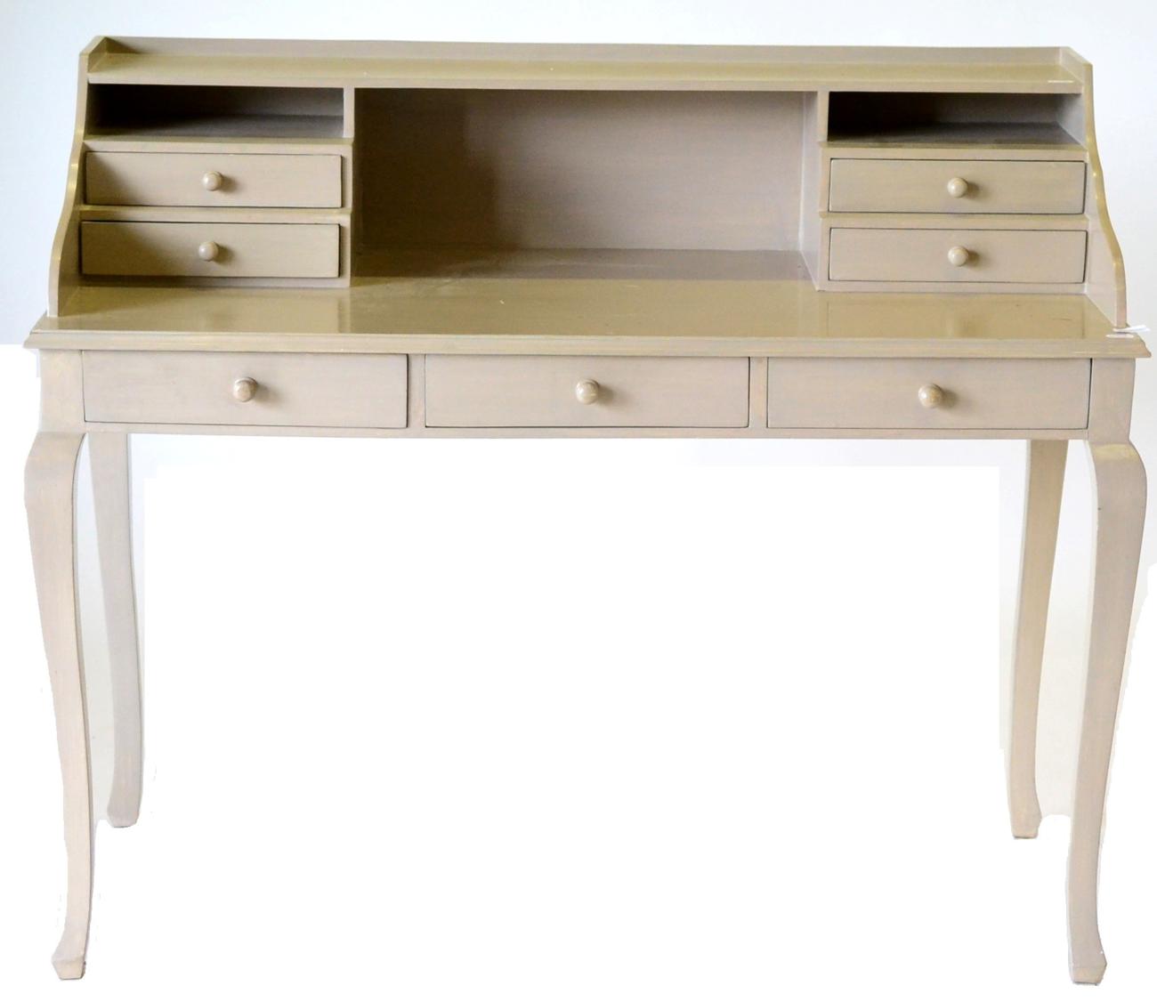 Lot 3076 - A Reproduction Writing Desk, painted en