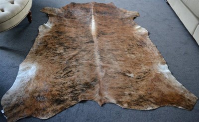 Lot 3141 - Taxidermy: Nguni Cow Hide (South Africa), modern, AA Grade, excellent quality, Nguni skin floor rug