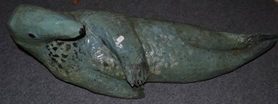 Lot 1102 - Brigid Margaret Edge (b.1926): Seal sculpture, 115cm long