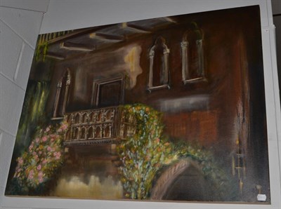 Lot 1109 - Tamara Lawson (21st century contemporary) Interior scene with flowers Signed verso and dated...
