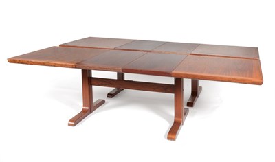 Lot 1157 - A Pair of 1970's Danish Skovby Rosewood Extending Dining Tables, each with two leaves, on...