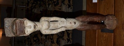 Lot 1196 - A Punu Ancestor Figure, 83cm