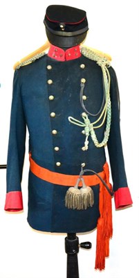 Lot 3 - An Early 20th Century No.1 Dress Uniform to an Officer of the Netherlands Korps Mariniers,...