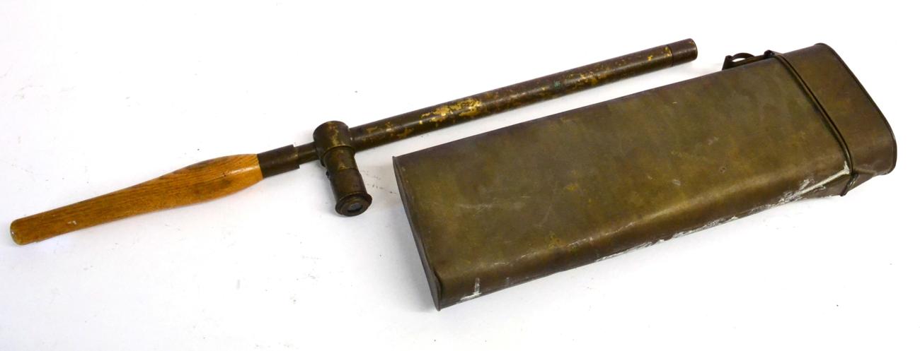Lot 4 - A First World War Trench Periscope Mk.IX by R. & J. Beck Ltd., numbered 9661, with baluster...