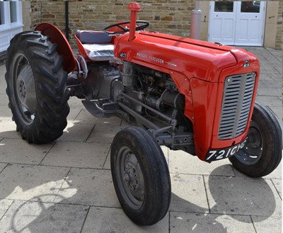 Lot 2000 - 1963 Massey Ferguson 35X Tractor With V5, consigned from a local owner Cosmetic restoration and...