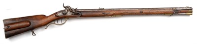 Lot 169 - A Prussian M1835 Jaeger Percussion Rifle, .62 calibre, the 70cm swamped octagonal steel barrel with