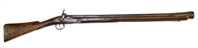 Lot 174 - An Early 19th Century Indian Percussion Blunderbuss, the 86cm barrel with fluting to the...