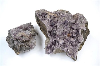 Lot 3120 - Two Fluorite Specimens From Frazers Hush, Rookhope, County Durham