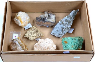 Lot 3140 - A Mixed Box of Great British Minerals