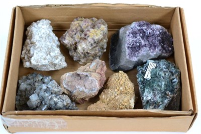 Lot 3141 - A Mixed Box of Great British Minerals