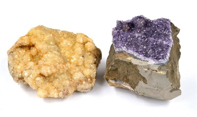 Lot 3143 - A Quartz Specimen and an Amethyst Specimen