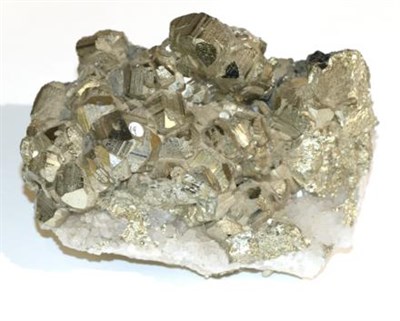 Lot 3188 - An Iron Pyrite Group, Peru