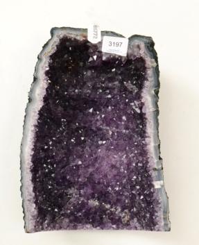 Lot 3197 - An Amethyst Cave, Brazil, 30 cm high