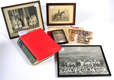 Lot 377 - Bramham Moor Hunt and Lascelles Interest: George Graham Testimonial Book, April 9th 1938, 25...