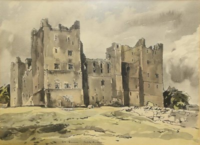 Lot 1007 - Frederick (Fred) Lawson (1888-1968) ''Castle Bolton'' Signed and inscribed, pen, ink and...