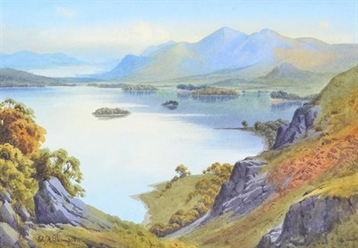 Lot 1063 - Edward Horace Thompson (1879-1949) ''Ennerdale Lake with Bowness Knott, the Pillar & Lion...