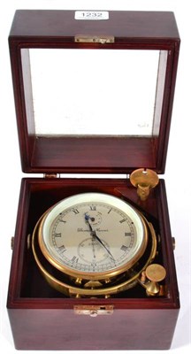 Lot 1232 - A Two Day Marine Chronometer, signed Thomas Mercer Ltd, St Albans, England, No.23371, circa...
