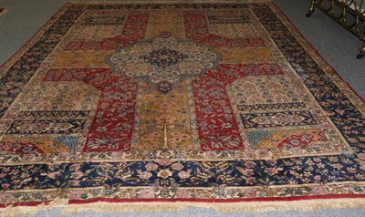 Lot 1314 - Kirman Carpet, Iran, 3rd quarter 20th century The polychrome field of garden design with...