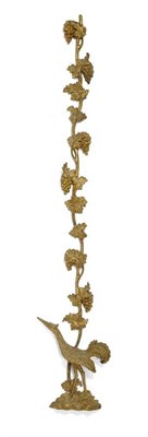 Lot 269 - A Giltwood and Gesso Decorative Carving, late 18th/early 19th century, modelled as an exotic...