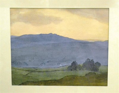 Lot 426 - Cedric Kennedy (1898-1968) American ";Hill Farm Near Windermore"; Signed and dated 1930,...