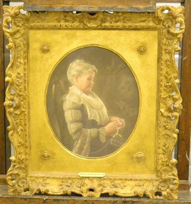 Lot 449 - Margaret Anne O'Reilly Atkinson (19th/20th century) Portrait of a lady, head and shoulders,...