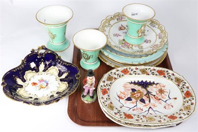 Lot 336 - A group of 19th century English pottery and porcelain