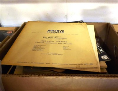 Lot 1075 - Thirteen boxes of records, principally classical