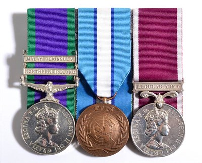 Lot 2 - An Elizabeth II Trio, awarded to 23927026 SIG.(later CPL) I.M.EVANS. R.SIGNALS, comprising...