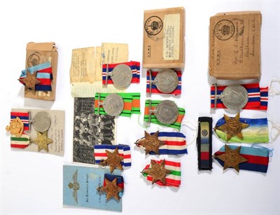 Lot 10 - An Italy Star and War Medal, each privately named to 1910 CPL.M.CONSTANTINOU CYPRUS REGT., with...