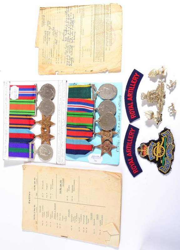 Lot 26 - A Second World War Group of Five Medals, to 1975427 P/A/W.O.II Christopher John Mumford, 178...