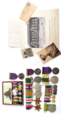 Lot 44 - A Second World War Group of Five Medals, comprising 1939-1945 Star, France and Germany Star,...