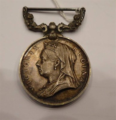 Lot 45 - A British South Africa Company's Medal, 1896, the reverse inscribed RHODESIA 1896, awarded to GUNR.