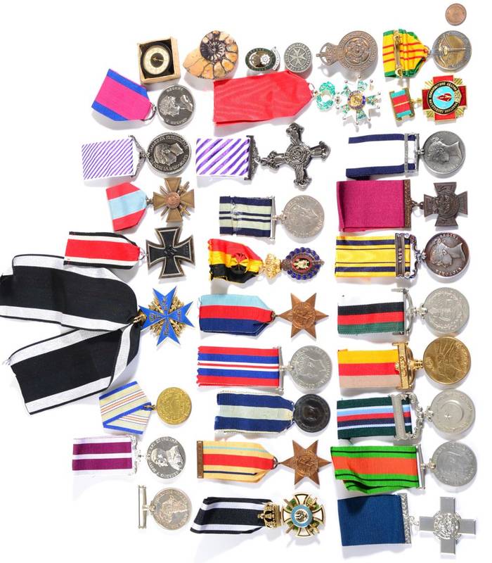 Lot 49 - Six Single Second World War Medals, comprising 1939-45 Star, Africa Star with 8TH ARMY clasp,...
