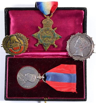 Lot 55 - A Crimea Medal, to 3057 PTE.GEO.SPROAT. 28th.REGT.FOOT (lacking clip and suspender, now...