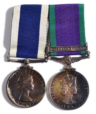 Lot 57 - A Royal Navy Long Service and Good Conduct Medal, awarded to MEA1(P) R B DOBSON D082404J HMS...