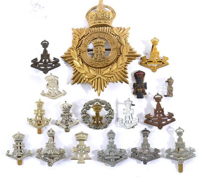 Lot 84 - Alexandra, Princess of Wales's Own (Yorkshire Regiment)- the Green Howards, an OR's brass...