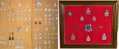 Lot 108 - A Collection of Eleven Badges to the Northumberland Hussars, comprising a chromed arm badge,...