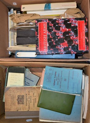 Lot 133 - A Collection of Military Reference Books and Ephemera, including training manuals, aerial...
